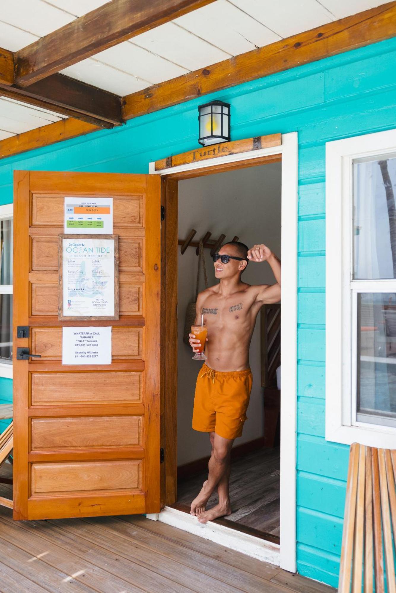 Ocean Tide Beach Resort San Pedro  Ngoại thất bức ảnh